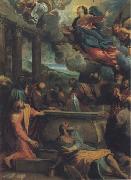 Annibale Carracci The Assumption of the Virgin oil painting on canvas